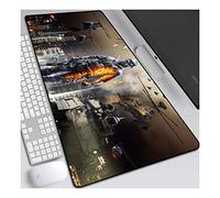 ITBT Battlefield 5 Tappetino per XXL Mouse da Gioco - Gaming Mousepad Extra Grande 900 x 400mm - Pad 3mm con Base in Gomma Antiscivolo - Spessore 3mm Anime Tappetino Mouse, A