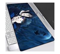 ITBT Black Butler Tappetino per XL Mouse da Gioco - Gaming Mousepad Extra Grande 700 x 300mm - Pad 3mm con Base in Gomma Antiscivolo - Spessore 3mm Anime Tappetino Mouse,D