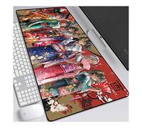 ITBT Collection Tappetino Mouse Gaming, Grande Anime Mouse Pad XL 700x300mm Confortevole, Lavabile, 3mm Antiscivolo Tappetino Scrivania Supporto per Ufficio Computer, Adatto per Computer e PC,C
