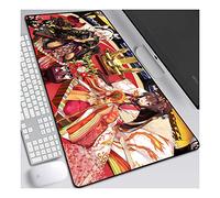 ITBT Collection Tappetino per XL Mouse da Gioco - Gaming Mousepad Extra Grande 700 x 300mm - Pad 3mm con Base in Gomma Antiscivolo - Spessore 3mm Anime Tappetino Mouse,F