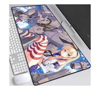 ITBT Collection Tappetino per XL Mouse da Gioco - Gaming Mousepad Extra Grande 700 x 300mm - Pad 3mm con Base in Gomma Antiscivolo - Spessore 3mm Anime Tappetino Mouse,D