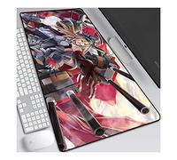 ITBT Collection Tappetino per XL Mouse da Gioco - Gaming Mousepad Extra Grande 700 x 300mm - Pad 3mm con Base in Gomma Antiscivolo - Spessore 3mm Anime Tappetino Mouse,C