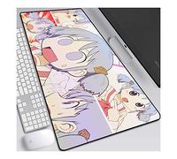 ITBT Creative Girl Tappetino per XL Mouse da Gioco - Gaming Mousepad Extra Grande 700 x 300mm - Pad 3mm con Base in Gomma Antiscivolo - Spessore 3mm Anime Tappetino Mouse,F