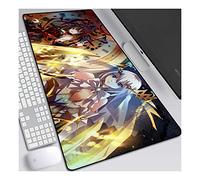 ITBT Date a Live 900x400mm Tappetino Mouse Gaming 900x 400mm XXL per Mouse e PC, 3mm Mouse Pad Antiscivolo Fondo in Gomma con Bordi Cuciti,E