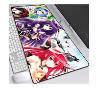 ITBT Date a Live Tappetino Mouse Gaming, Grande Anime Mouse Pad XL 700x300mm Confortevole, Lavabile, 3mm Antiscivolo Tappetino Scrivania Supporto per Ufficio Computer, Adatto per Computer e PC,H