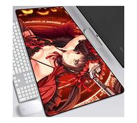 ITBT Date a Live Tappetino per XXL Mouse da Gioco - Gaming Mousepad Extra Grande 900 x 400mm - Pad 3mm con Base in Gomma Antiscivolo - Spessore 3mm Anime Tappetino Mouse,B