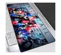 ITBT Fairy Tail Tappetino per XXL Mouse da Gioco - Gaming Mousepad Extra Grande 900 x 400mm - Pad 3mm con Base in Gomma Antiscivolo - Spessore 3mm Anime Tappetino Mouse, H