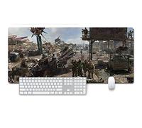 ITBT Fallout 76 Tappetino Mouse Gaming, Grande Anime Mouse Pad XXL 900x400mm Confortevole, Lavabile, 3mm Antiscivolo Tappetino Scrivania Supporto per Ufficio Computer, Adatto per Computer e PC, K