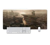 ITBT Fallout 76 Tappetino Mouse Gaming, Grande Anime Mouse Pad XXL 900x400mm Confortevole, Lavabile, 3mm Antiscivolo Tappetino Scrivania Supporto per Ufficio Computer, Adatto per Computer e PC, L