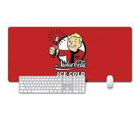 ITBT Fallout 76 Tappetino Mouse Gaming, Grande Anime Mouse Pad XXL 900x400mm Confortevole, Lavabile, 3mm Antiscivolo Tappetino Scrivania Supporto per Ufficio Computer, Adatto per Computer e PC, P