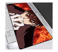 ITBT Fullmetal Alchemist Tappetino Mouse Gaming 700x 300mm XL per Mouse e PC, 3mm Mouse Pad Antiscivolo Fondo in Gomma con Bordi Cuciti,A
