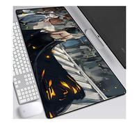 ITBT Ghost Blade Tappetino per XXL Mouse da Gioco - Gaming Mousepad Extra Grande 900 x 400mm - Pad 3mm con Base in Gomma Antiscivolo - Spessore 3mm Anime Tappetino Mouse, G