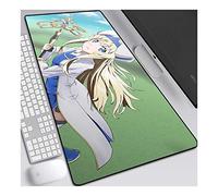 ITBT Goblin Slayer Tappetino per XXL Mouse da Gioco - Gaming Mousepad Extra Grande 900 x 400mm - Pad 3mm con Base in Gomma Antiscivolo - Spessore 3mm Anime Tappetino Mouse, F