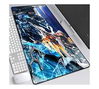 ITBT Guilty Crown Tappetino Mouse Gaming 700x 300mm XL per Mouse e PC, 3mm Mouse Pad Antiscivolo Fondo in Gomma con Bordi Cuciti,B
