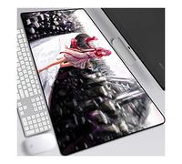 ITBT Guilty Crown Tappetino per XXL Mouse da Gioco - Gaming Mousepad Extra Grande 900 x 400mm - Pad 3mm con Base in Gomma Antiscivolo - Spessore 3mm Anime Tappetino Mouse, B