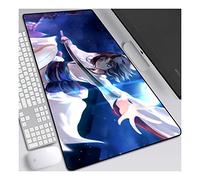 ITBT Kara No Kyoukai Tappetino Mouse Gaming 700x 300mm XL per Mouse e PC, 3mm Mouse Pad Antiscivolo Fondo in Gomma con Bordi Cuciti,H