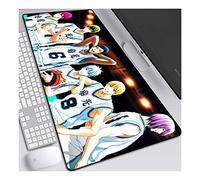 ITBT Kuroko's Basketball Tappetino per XXL Mouse da Gioco - Gaming Mousepad Extra Grande 900 x 400mm - Pad 3mm con Base in Gomma Antiscivolo - Spessore 3mm Anime Tappetino Mouse, E