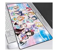 ITBT LoveLive Tappetino per XXL Mouse da Gioco - Gaming Mousepad Extra Grande 900 x 400mm - Pad 3mm con Base in Gomma Antiscivolo - Spessore 3mm Anime Tappetino Mouse, B