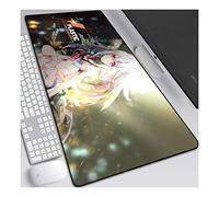 ITBT Memorie di plastica Anime Extended XXL Mousepad, Tappetino per Mouse Speed Gaming, 800x300mm Tappetino Anime Grande con Base in Gomma Antiscivolo, Bordi cuciti 3mm, per PC, D