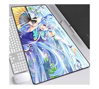 ITBT Mondo Meraviglioso Tappetino Mouse Gaming 900x 400mm XXL per Mouse e PC, 3mm Mouse Pad Antiscivolo Fondo in Gomma con Bordi Cuciti, D