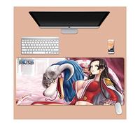 ITBT One Piece 900x400mm Tappetino Mouse Gaming 900x 400mm XXL per Mouse e PC, 3mm Mouse Pad Antiscivolo Fondo in Gomma con Bordi Cuciti, L
