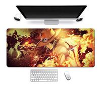 ITBT One Piece Tappetino Mouse Gaming 900x 400mm XXL per Mouse e PC, 3mm Mouse Pad Antiscivolo Fondo in Gomma con Bordi Cuciti, B
