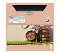 ITBT One Piece Tappetino per XXL Mouse da Gioco - Gaming Mousepad Extra Grande 900 x 400mm - Pad 3mm con Base in Gomma Antiscivolo - Spessore 3mm Anime Tappetino Mouse, O