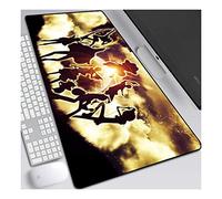 ITBT OnePiece Tappetino per XXL Mouse da Gioco - Gaming Mousepad Extra Grande 900 x 400mm - Pad 3mm con Base in Gomma Antiscivolo - Spessore 3mm Anime Tappetino Mouse, A