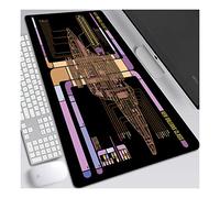 ITBT Star Warship Tappetino Mouse Gaming 700x 300mm XL per Mouse e PC, 3mm Mouse Pad Antiscivolo Fondo in Gomma con Bordi Cuciti,C