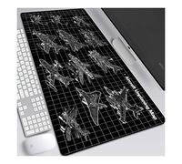 ITBT Star Warship Tappetino Mouse Gaming, Grande Anime Mouse Pad XL 700x300mm Confortevole, Lavabile, 3mm Antiscivolo Tappetino Scrivania Supporto per Ufficio Computer, Adatto per Computer e PC,F