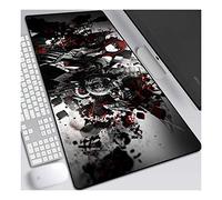 ITBT Steins Gate Tappetino Mouse Gaming, Grande Anime Mouse Pad XXL 900x400mm Confortevole, Lavabile, 3mm Antiscivolo Tappetino Scrivania Supporto per Ufficio Computer, Adatto per Computer e PC, H