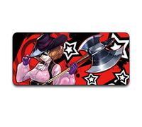 ITBT Tappetino Mouse Persona 5 Tappetino per XXL Mouse da Gioco - Gaming Mousepad Extra Grande 900 x 400mm - Pad 3mm con Base in Gomma Antiscivolo - Spessore 3mm Anime Tappetino Mouse, A