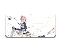 ITBT Tappetino Mouse Violet Evergarden Tappetino per XXL Mouse da Gioco - Gaming Mousepad Extra Grande 900 x 400mm - Pad 3mm con Base in Gomma Antiscivolo - Spessore 3mm Anime Tappetino Mouse, M