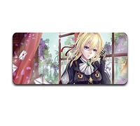ITBT Tappetino Mouse Violet Evergarden Tappetino per XXL Mouse da Gioco - Gaming Mousepad Extra Grande 900 x 400mm - Pad 3mm con Base in Gomma Antiscivolo - Spessore 3mm Anime Tappetino Mouse, D