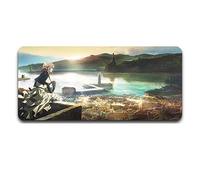 ITBT Tappetino Mouse Violet Evergarden Tappetino per XXL Mouse da Gioco - Gaming Mousepad Extra Grande 900 x 400mm - Pad 3mm con Base in Gomma Antiscivolo - Spessore 3mm Anime Tappetino Mouse, S