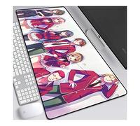 ITBT Tappetino per Mouse Anime 800x300mm supremazia di Potenza, tappetini per Mouse Tastiera, Tappetino per Mouse da Gioco Professionale esteso XXL con Base in Gomma Spessa 3 mm, per PC, E