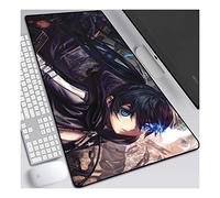 ITBT Tappetino per Mouse Anime Black Rock Shooter 800x300mm, tappetini per Mouse Tastiera, Tappetino per Mouse da Gioco Professionale esteso XXL con Base in Gomma Spessa 3mm, per PC, C