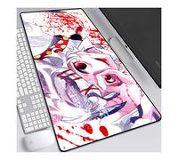 ITBT Tappetino per Mouse Anime Tokyo Ghoul 800x300mm, tappetini per Mouse Tastiera, Tappetino per Mouse da Gioco Professionale esteso XXL con Base in Gomma Spessa 3mm, per PC, E