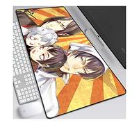 ITBT Tappetino per Mouse da Gioco Hoozuki No Reitetsu, Tappetino per Mouse Anime XXL, 800x300mm, Tappetino per Mouse Extra Large con Base in Gomma Antiscivolo, Bordi cuciti 3mm, per PC, B