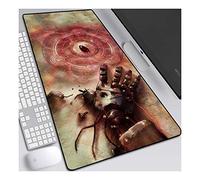 ITBT Tappetino per Mouse da Gioco Speed Alchemist Fullmetal, Tappetino per Mouse Anime XXL, 800x300mm, Tappetino per Mouse Extra Large con Base in Gomma Antiscivolo, Bordi cuciti 3mm, per PC, E