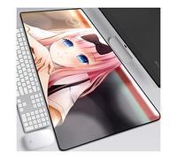 ITBT Tappetino per Mouse da Gioco Speed Confession Girl, Tappetino per Mouse Anime XXL, 800x300mm, Tappetino per Mouse Extra Large con Base in Gomma Antiscivolo, Bordi cuciti 3mm, per PC, A