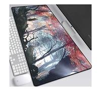 ITBT Tappetino per Mouse da Gioco Speed Speed da Due Volte, Tappetino per Mouse Anime XXL, 800x300mm, Tappetino per Mouse Extra Large con Base in Gomma Antiscivolo, Bordi cuciti 3mm, per PC, A