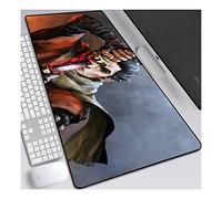 ITBT Tappetino per Mouse da Gioco Speed Speed da Due Volte, Tappetino per Mouse Anime XXL, 800x300mm, Tappetino per Mouse Extra Large con Base in Gomma Antiscivolo, Bordi cuciti 3mm, per PC, D