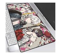 ITBT Tappetino per Mouse da Gioco Tokyo Ghoul Speed, Tappetino per Mouse Anime XXL, 800x300mm, Tappetino per Mouse Extra Large con Base in Gomma Antiscivolo, Bordi cuciti 3mm, per PC, B