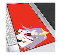 ITBT Tappetino per Mouse Speed Gaming con Memoria in plastica, Tappetino per Mouse Anime XXL, 800x300mm, Tappetino per Mouse Extra Large con Base in Gomma Antiscivolo, Bordi cuciti 3mm, per PC, A