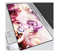 ITBT Tappetino per Mouse Speed Gaming in plastica per memorie, Tappetino per Mouse Anime XXL, 800x300mm, Tappetino per Mouse Extra Large con Base in Gomma Antiscivolo, Bordi cuciti 3mm, per PC, D