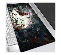 ITBT Undead Overlord Tappetino Mouse Gaming 900x 400mm XXL per Mouse e PC, 3mm Mouse Pad Antiscivolo Fondo in Gomma con Bordi Cuciti, D