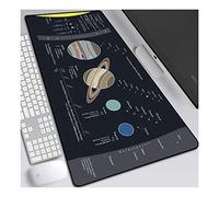 ITBT Universe Galaxy Tappetino Mouse Gaming, Grande Anime Mouse Pad XL 700x300mm Confortevole, Lavabile, 3mm Antiscivolo Tappetino Scrivania Supporto per Ufficio Computer, Adatto per Computer e PC,A