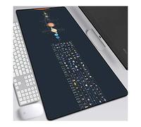 ITBT Universe Galaxy Tappetino per XL Mouse da Gioco - Gaming Mousepad Extra Grande 700 x 300mm - Pad 3mm con Base in Gomma Antiscivolo - Spessore 3mm Anime Tappetino Mouse,A