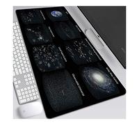 ITBT Universe Galaxy Tappetino per XXL Mouse da Gioco - Gaming Mousepad Extra Grande 800 x 300mm - Pad 3mm con Base in Gomma Antiscivolo - Spessore 3mm Anime Tappetino Mouse, B